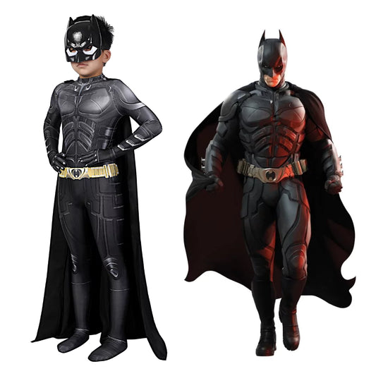 Kids Batman Dark Knight Rises Cosplay Costume | DC Outfit