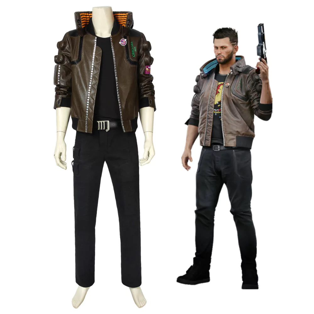 Cyberpunk 2077 V Male Complete Custom Cosplay Costume Outfit