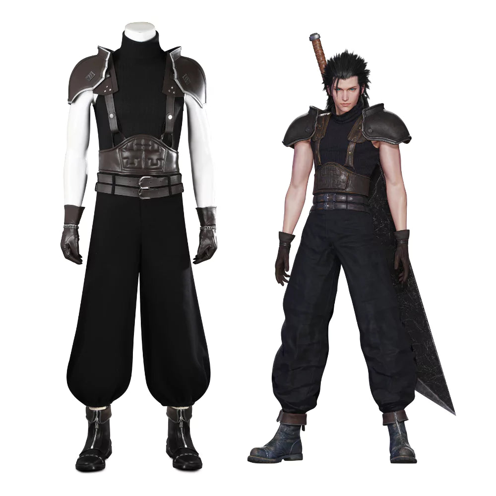 Final Fantasy VII Remake Zack Complete Cosplay Costume Outfit