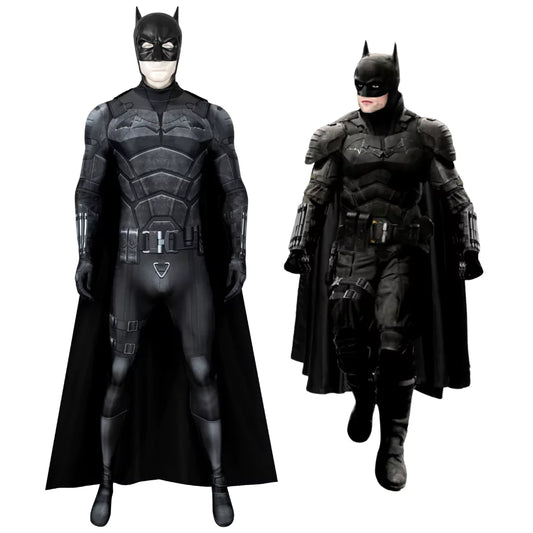 DC Batman Robert Pattinson Complete Cosplay Costume Outfit