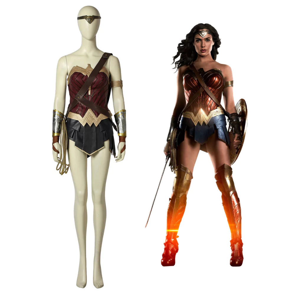 DC Wonder Woman Diana Complete Custom Cosplay Costume Outfit