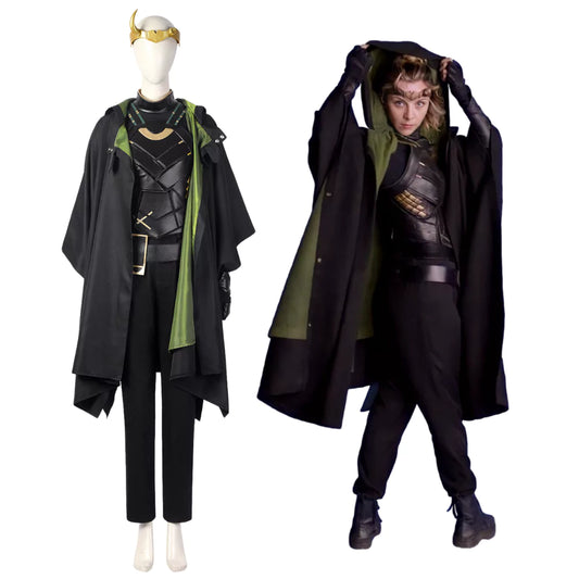 Marvel Loki Season 2 Female Loki Complete Custom Cosplay Costume Outfit