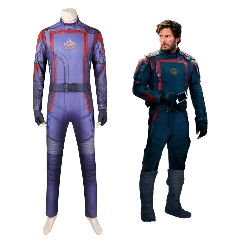 Marvel Guardian of the Galaxy 3 Quill Complete Cosplay Costume Outfit