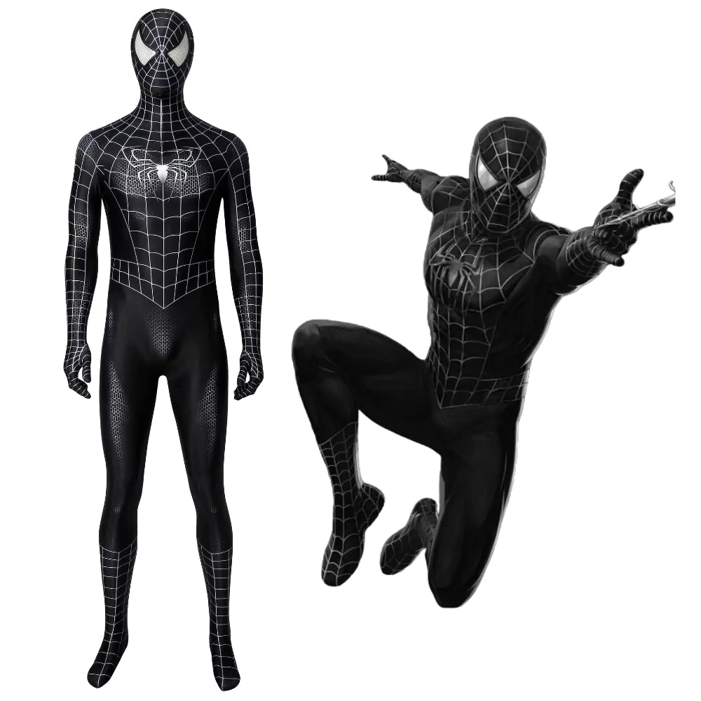 Spider-Man Black Venom 2007 Cosplay Costume | Marvel Outfit