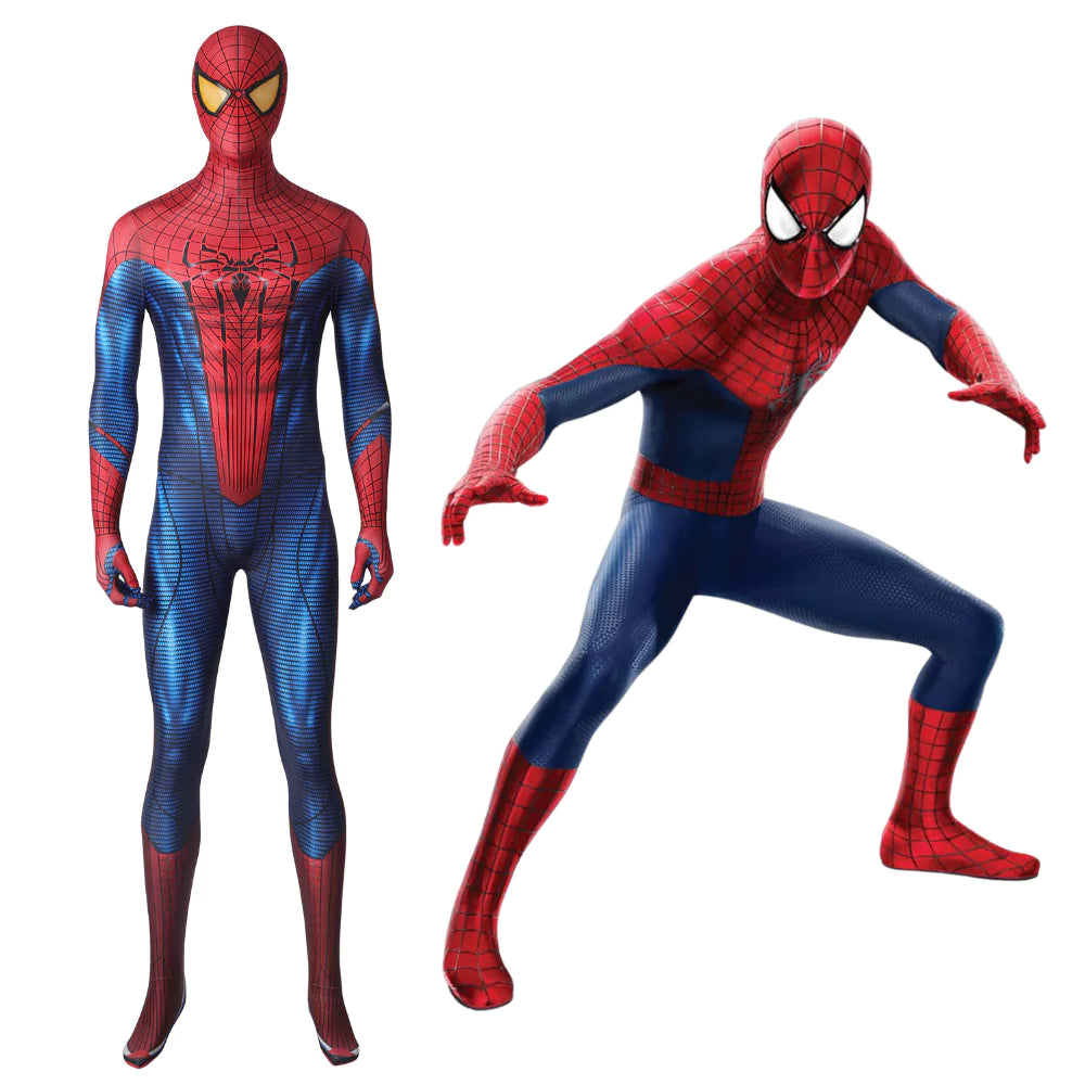 Marvel Amazing Spiderman Complete Cosplay Costume Outfit