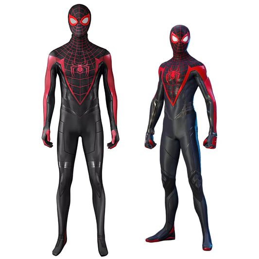 Marvel PS5 Spiderman Complete Cosplay Costume Outfit