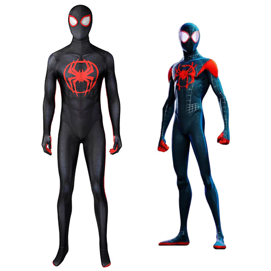 Marvel Spider-Verse Spiderman Complete Cosplay Costume Outfit