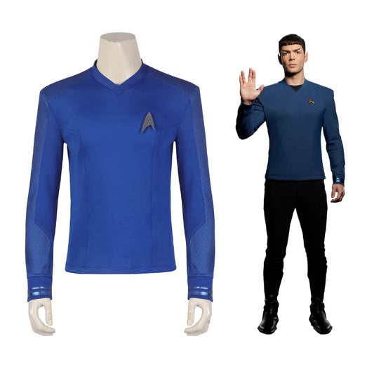 Star Trek Strange New Worlds Spock Complete Cosplay Costume Outfit