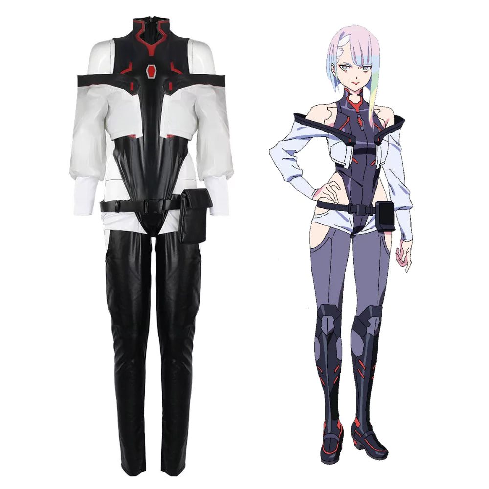 On Sale Cyberpunk Edgerunner Lucy Complete Cosplay Costume Outfit