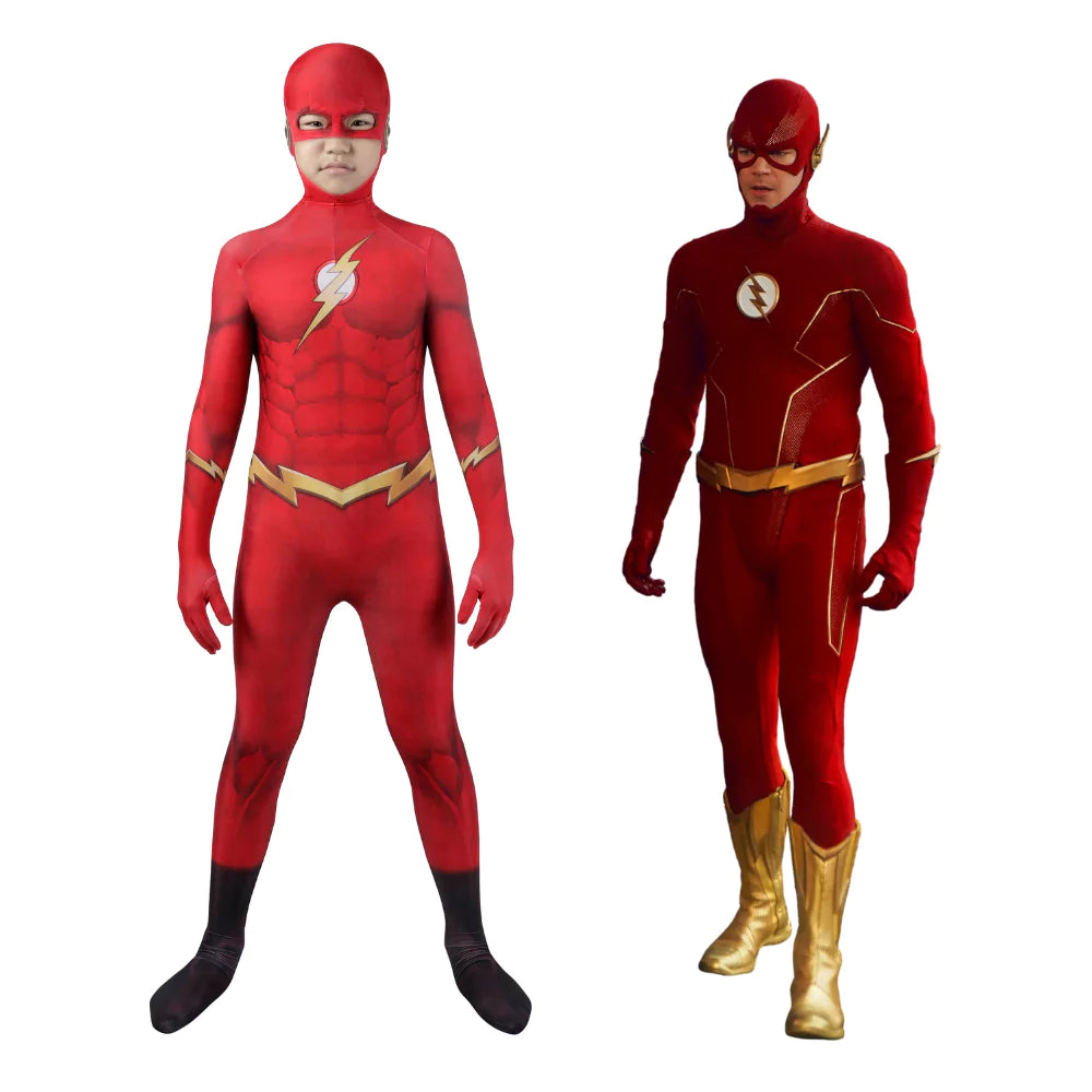 DC Children The Flash Season 8 Complete Cosplay Costume Outfit