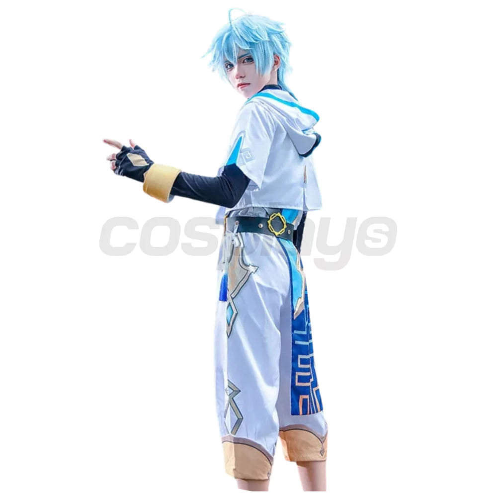 Genshin Impact Chongyun Complete Cosplay Costume Outfit