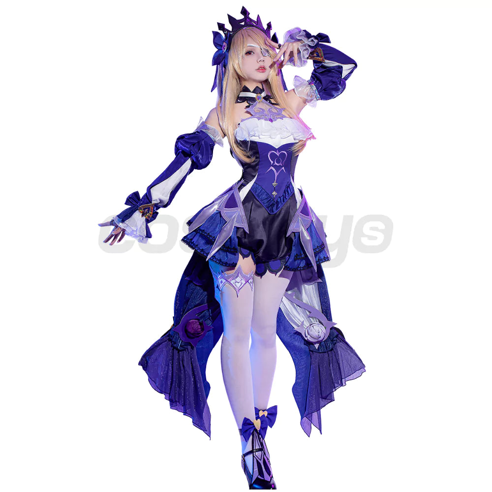 Genshin Impact Fischl Carnival Complete Cosplay Costume Outfit