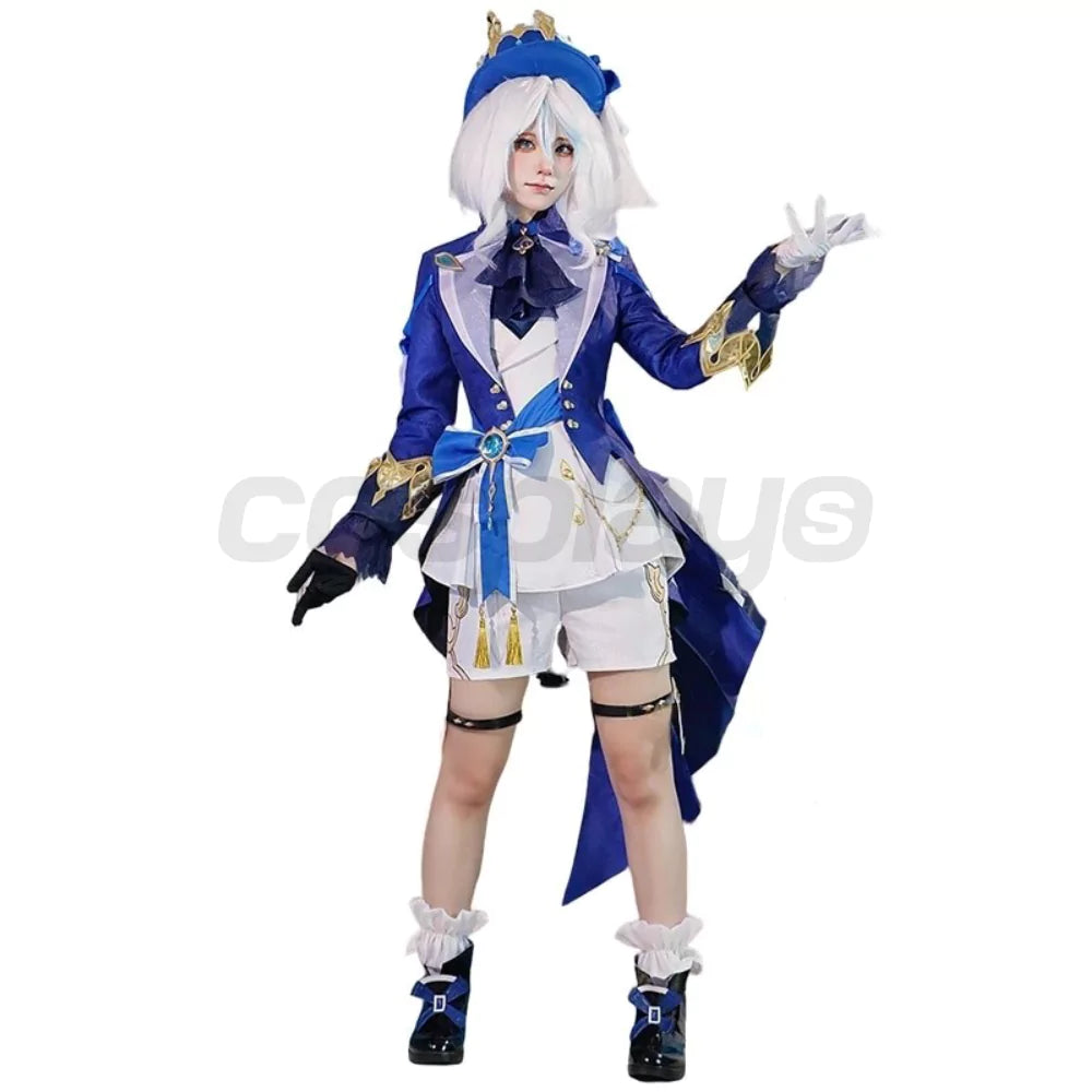 Genshin Impact Focalors Complete Cosplay Costume Outfit