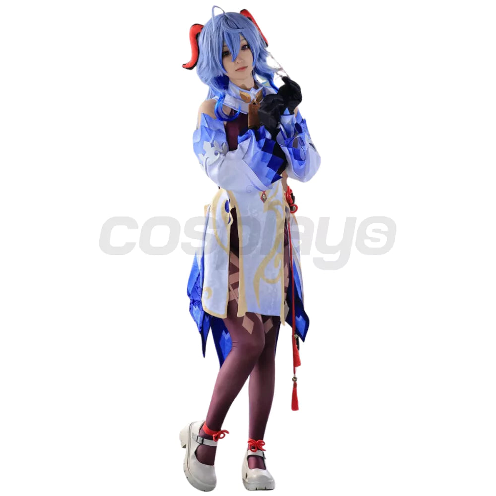 Genshin Impact Ganyu Complete Cosplay Costume Outfit