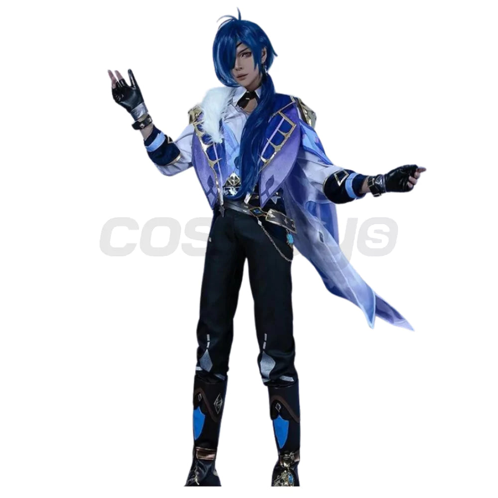 Genshin Impact Kaeya Complete Cosplay Costume Outfit