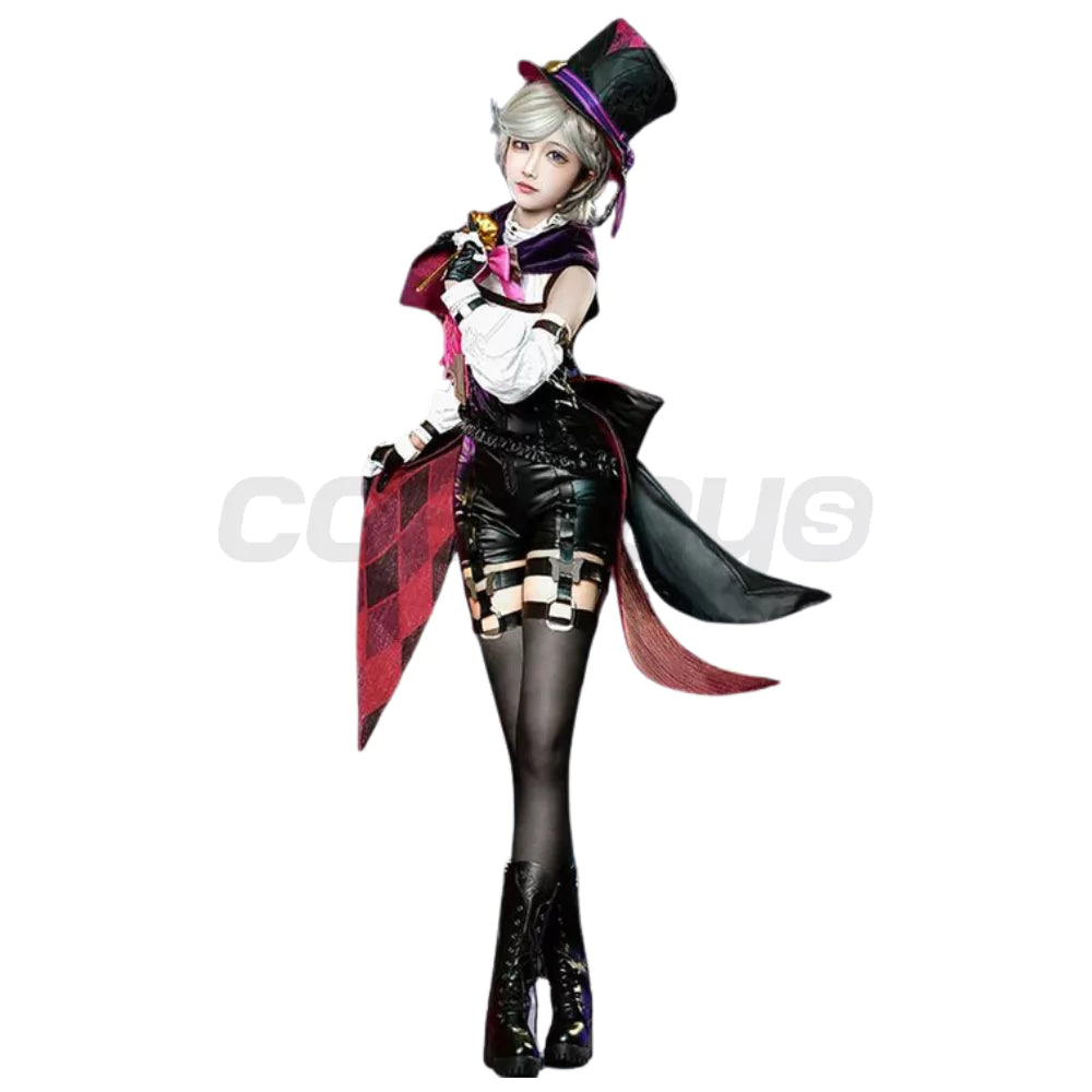 Genshin Impact Lyney Complete Cosplay Costume Outfit