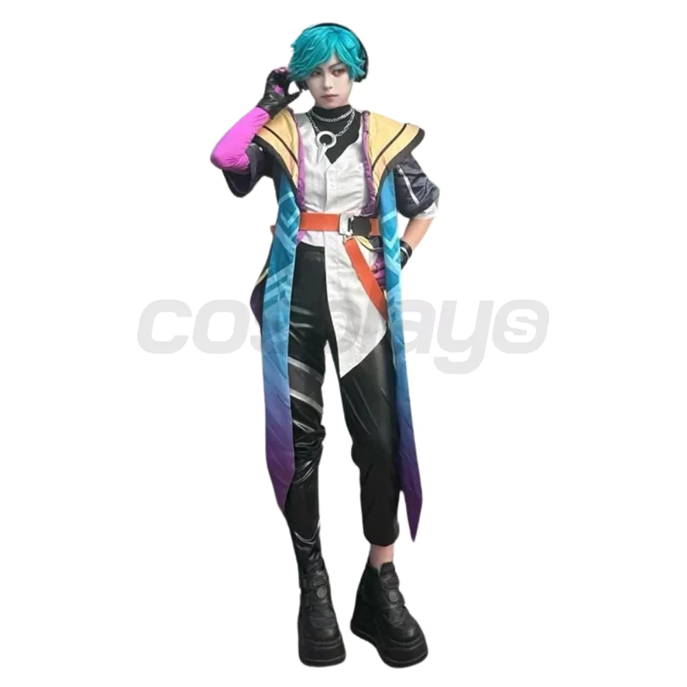 League of Legend Heartsteel Aphelios Complete Cosplay Costume Outfit