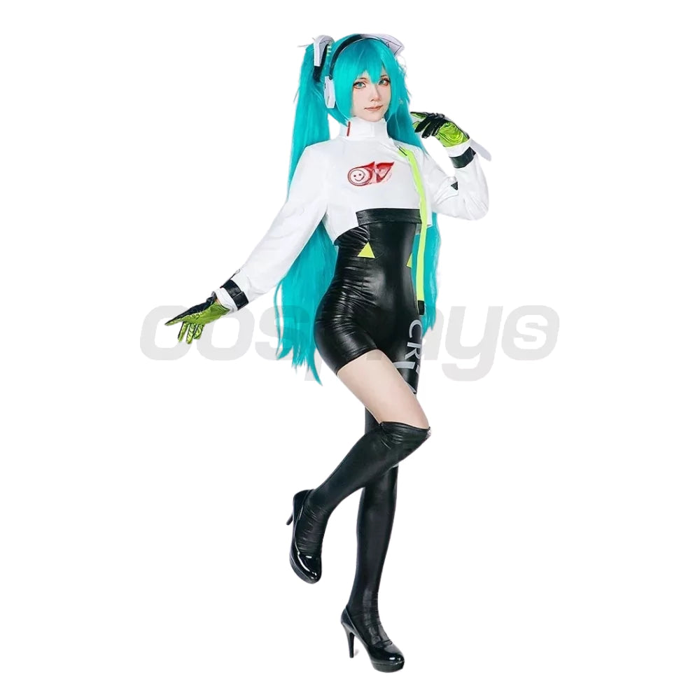 Hatsune Miku Vocaloid GT Project Complete Cosplay Costume Outfit