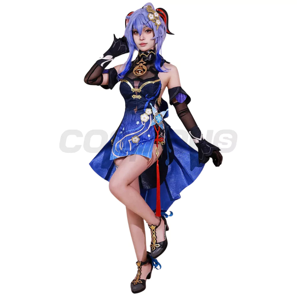 Genshin Impact Ganyu Complete Carnival Cosplay Costume Outfit