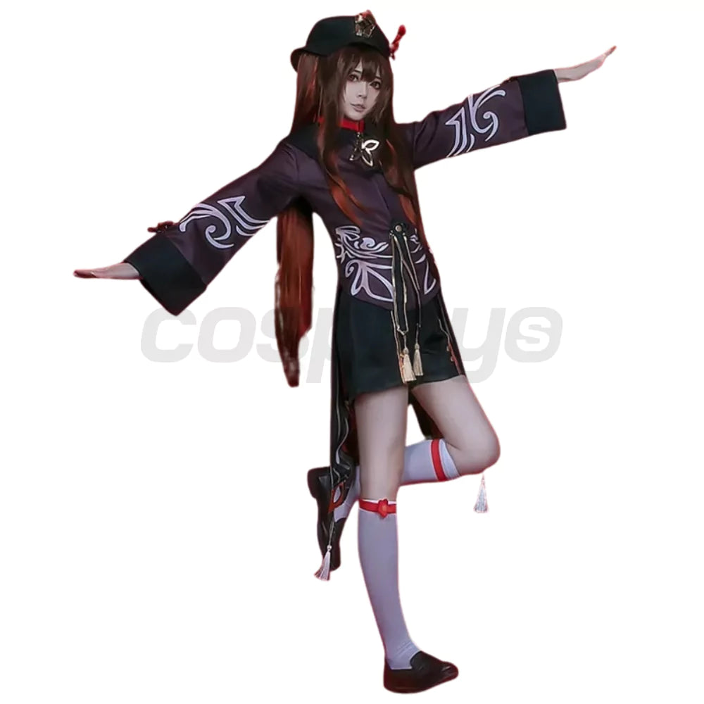 Genshin Impact Hutao Complete Cosplay Costume Outfit