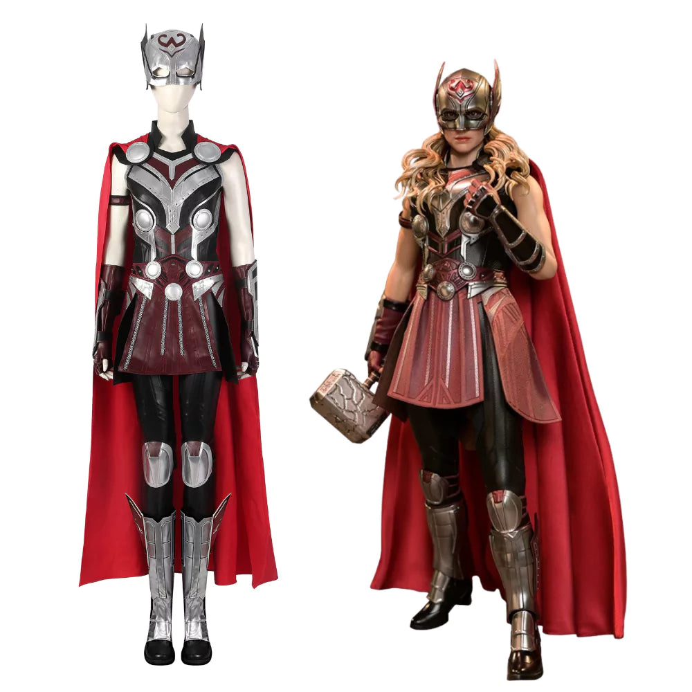 Marvel Thor 4 Lady Thor Jane Foster Complete Custom Cosplay Costume Outfit