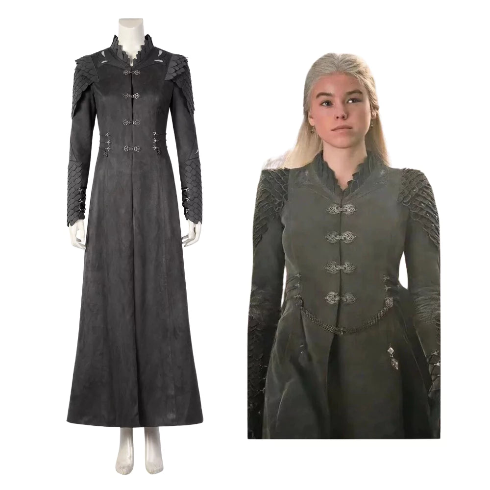 House of the Dragon Rhaenyra Targaryen Complete Costume Cosplay Outfit