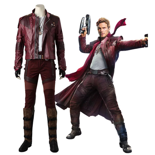 Marvel Guardian of the Galaxy 2 Quill Complete Custom Cosplay Costume Outfit