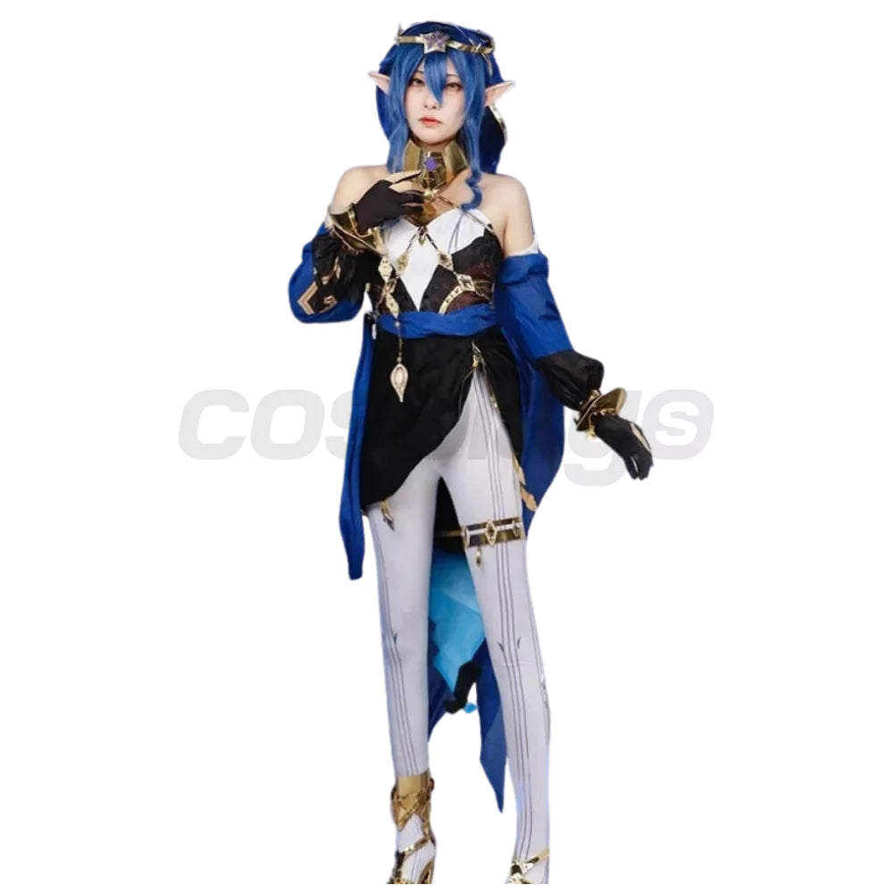 Genshin Impact Layla Complete Cosplay Costume Outfit