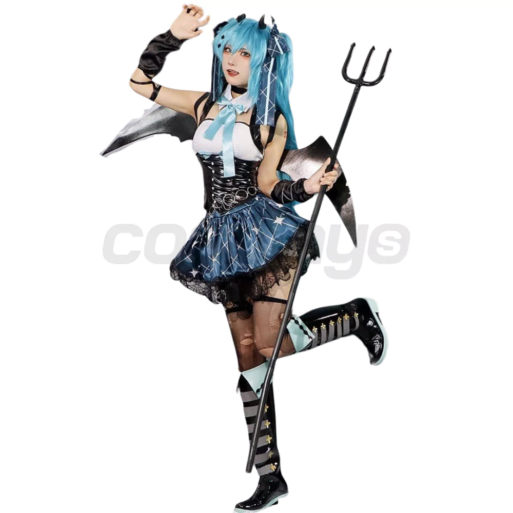 Hatsune Miku Vocaloid Rascal The Raccoon Complete Cosplay Costume Outfit