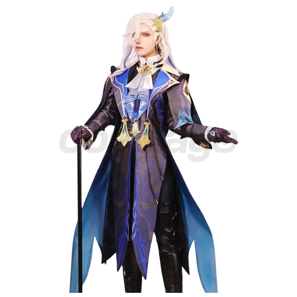 Genshin Impact Neuvillette Cosplay Costume | Game Outfit