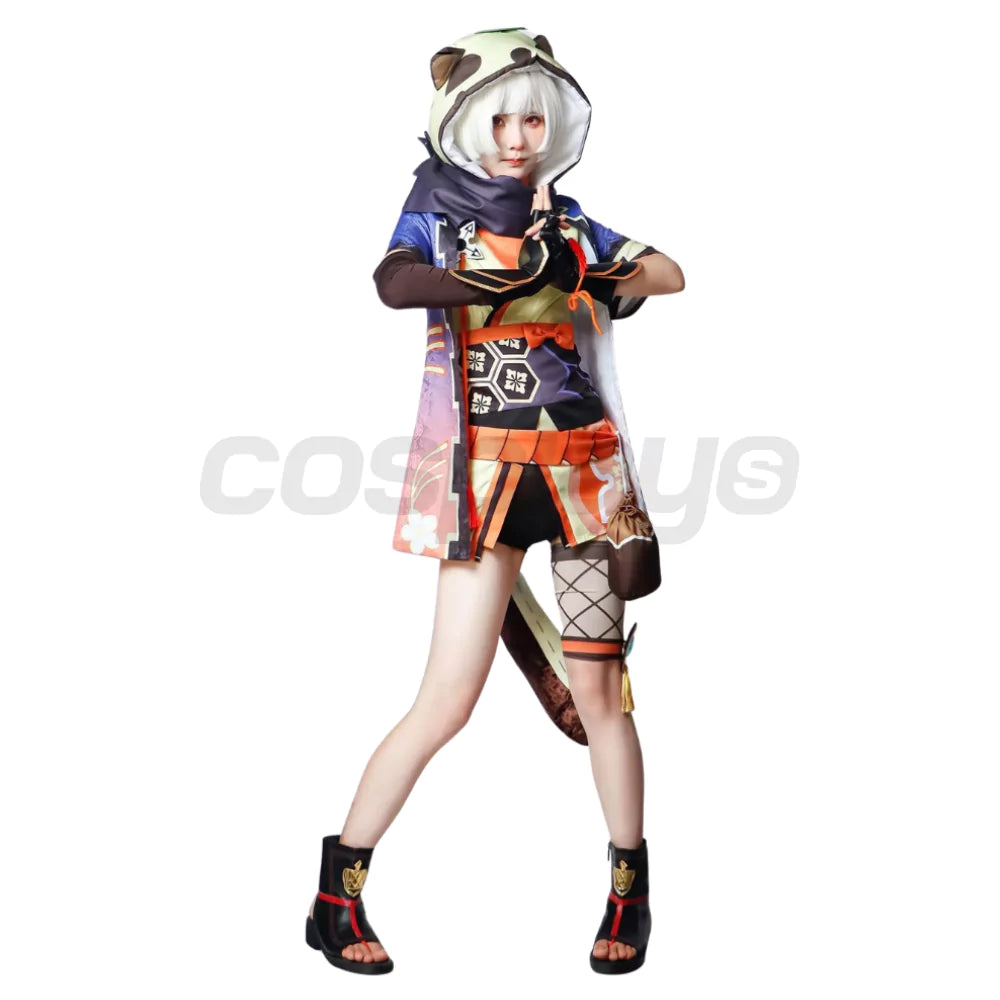 Genshin Impact Sayu Complete Cosplay Costume Outfit