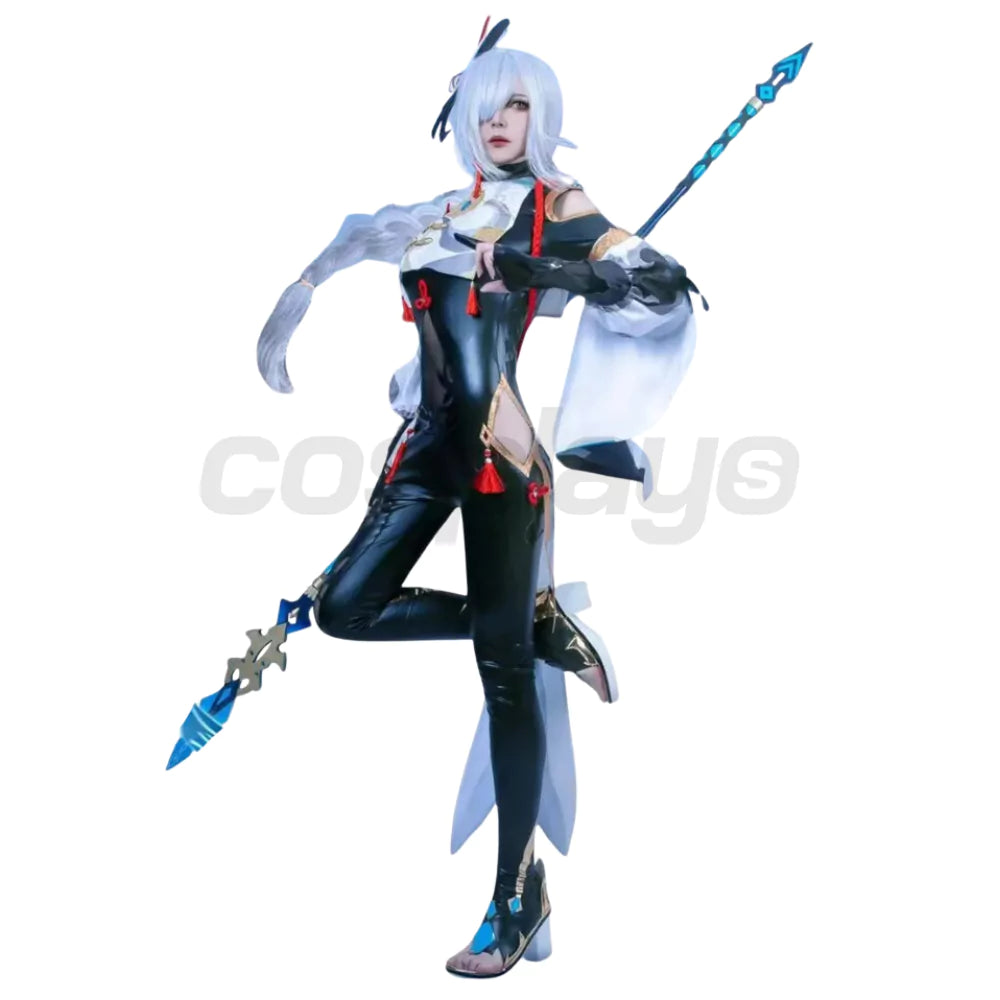 Genshin Impact Shenhe Complete Cosplay Costume Outfit