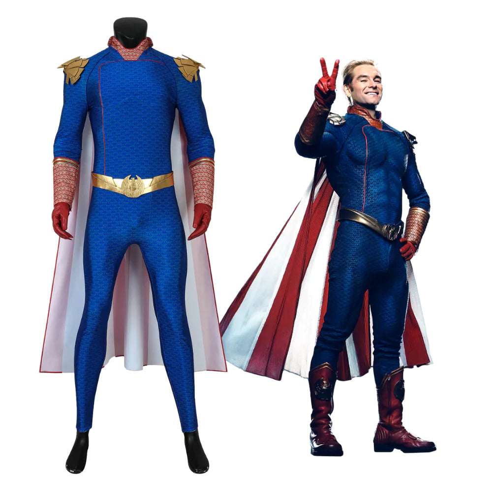 The Boys Homelander Complete Custom Cosplay Costume Outfit