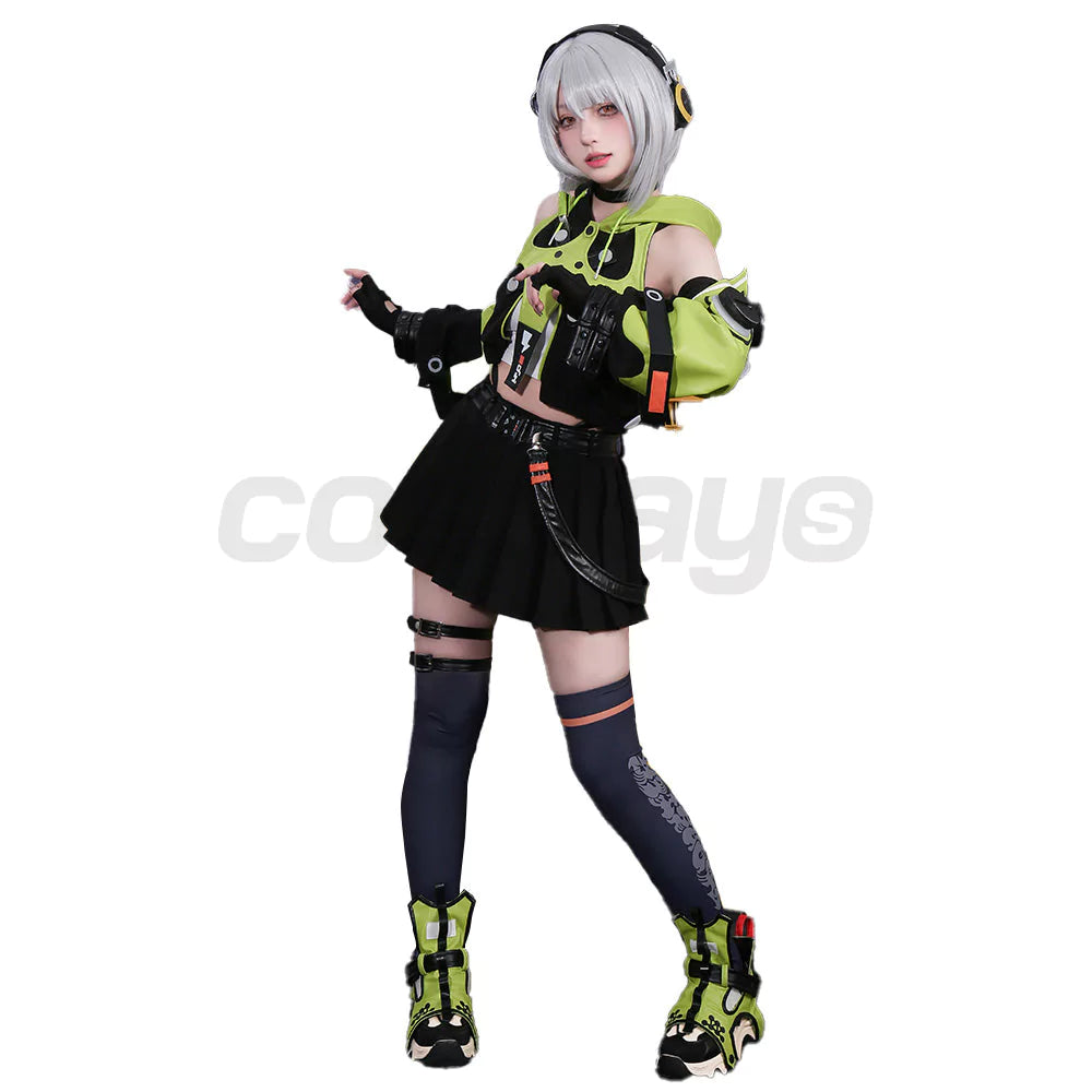 Zenless Zone Zero Anby Demara Complete Cosplay Costume Outfit