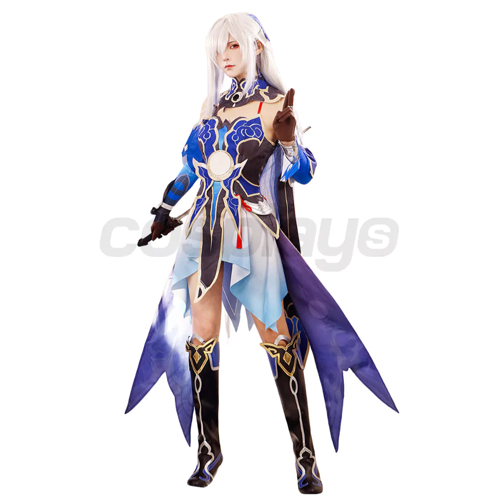 Honkai Star Rail Jingliu Cosplay Costume | Gaming Outfit