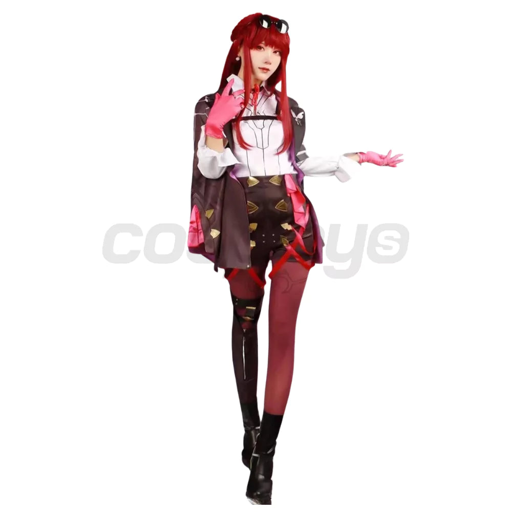Honkai Star Rail Kafka Cosplay Costume | Gaming Outfit