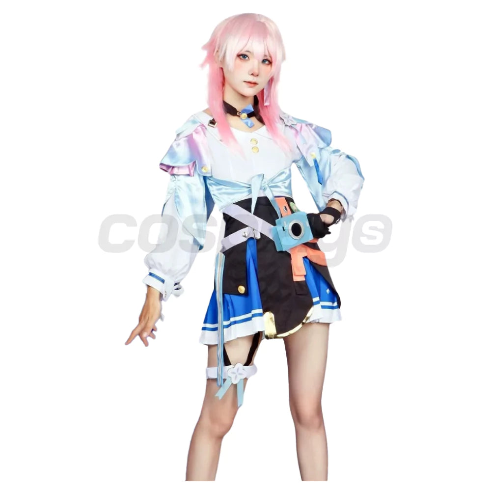 Honkai Star Rail March 7th Cosplay Costume | Gaming Outfit