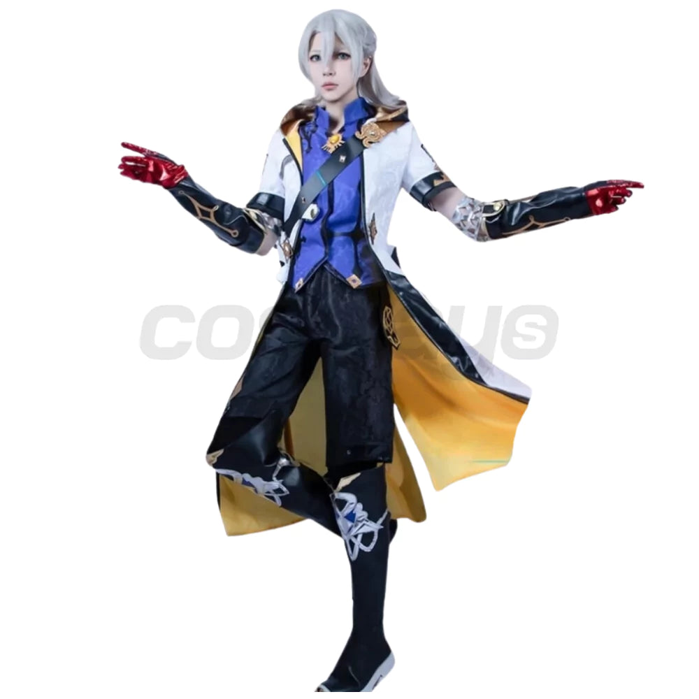 Genshin Impact Albedo Complete Cosplay Costume Outfit