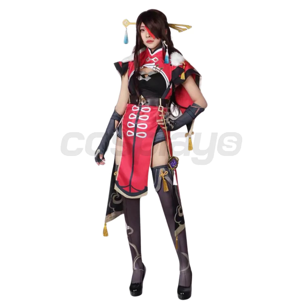 Genshin Impact Beidou Complete Cosplay Costume Outfit