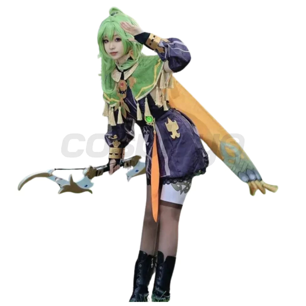 Genshin Impact Collei Complete Cosplay Costume Outfit