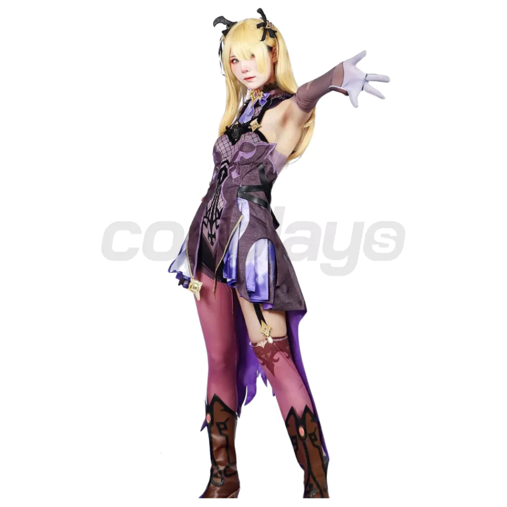 Genshin Impact Fischl Complete Cosplay Costume Outfit